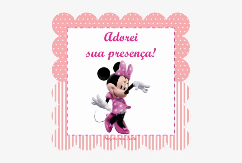 Saia Para Cupcake - Minnie Mouse, transparent png