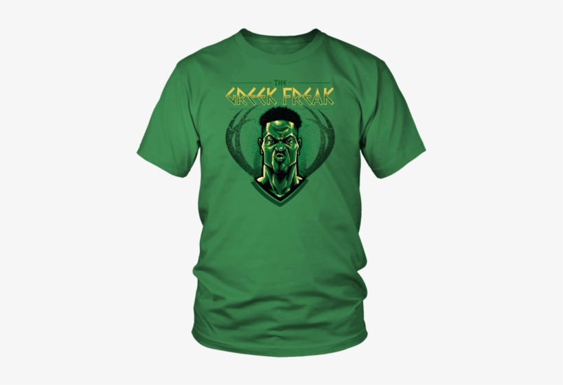 Bucks Giannis Antetokounmpo "the Greek Freak" - Unisex Tee - Democratic Party, Republican Party, Keg, transparent png
