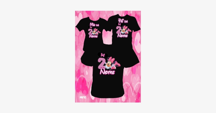 Kit Aniversário Minnie Rosa - Minnie Mouse, transparent png