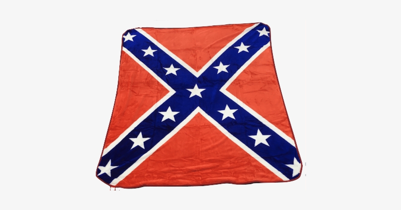 Confederate Flag Faux Fur Luxury Blanket - Bloody Banner Confederate Flag, transparent png