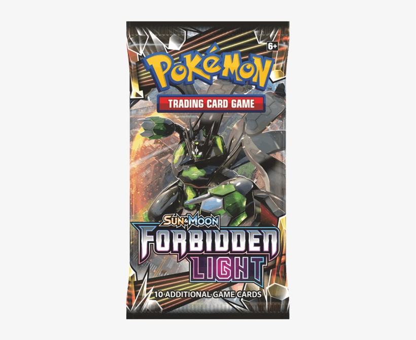 Sun & Moon Forbidden Light Booster - Pokemon Forbidden Light Booster, transparent png