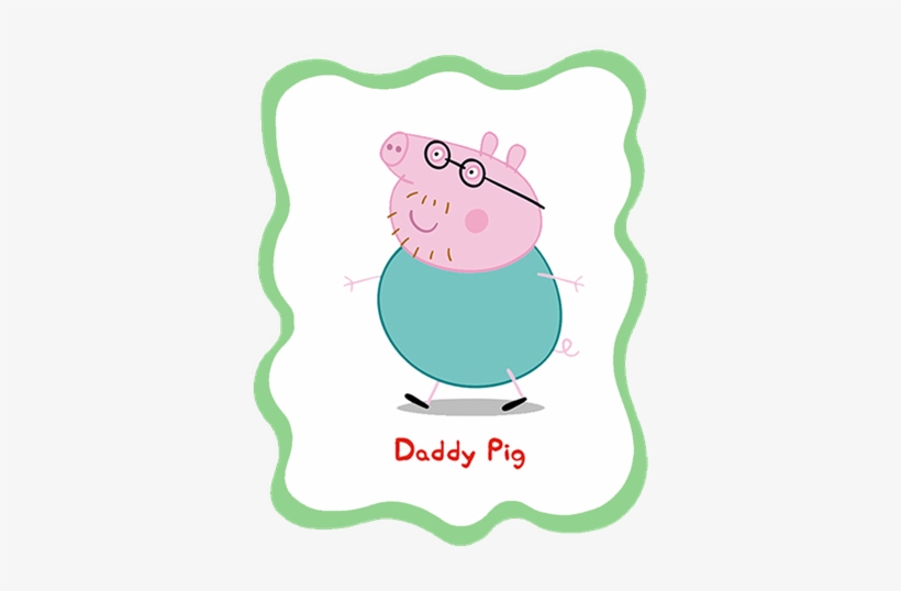 Meet Peppa And Her Family - Dad In Peppa Pig, transparent png