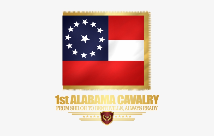 History Of The Confederate Flag - 1. Alabama-kavallerie (ba2) Fleecedecke, transparent png