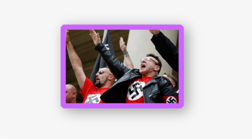 Unlike The Confederate Flag, The Swastika Already Held - German Neo Nazis, transparent png