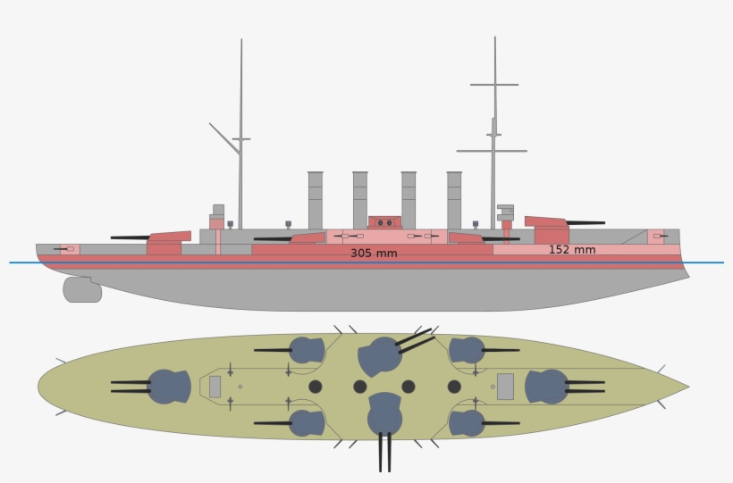 Open - Cuniberti Ideal Battleship, transparent png