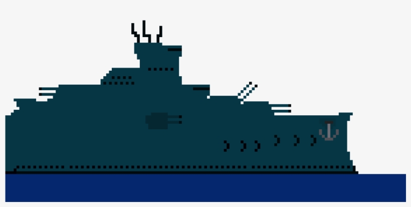 Dreadnought - Pixel Art, transparent png
