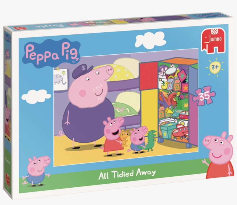 Peppa Pig Ass A 4x 35pcs Puzzle - Peppa Pig - 35pc - Assortment B Jigsaw Puzzle, transparent png