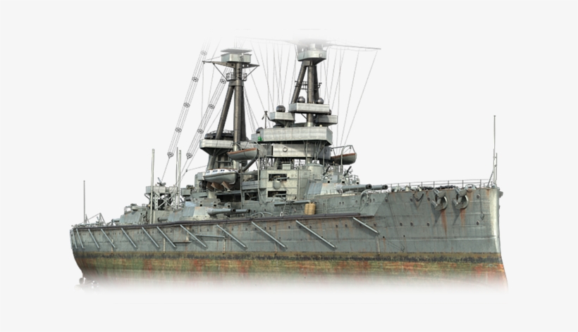 The Bellerophon-class Battleships Were Developed From - World Of Warships Bellerophon, transparent png