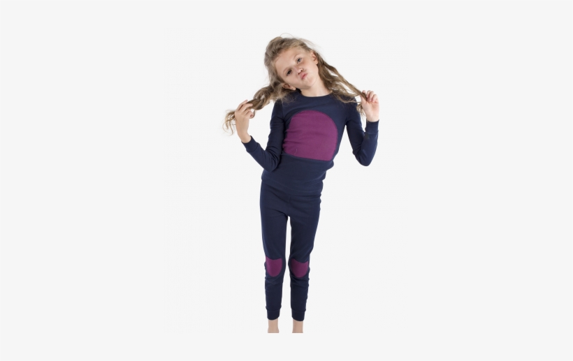 Navy With Pink Pajamas - Pajamas, transparent png