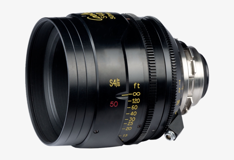 50mm Cooke S4i T2, transparent png
