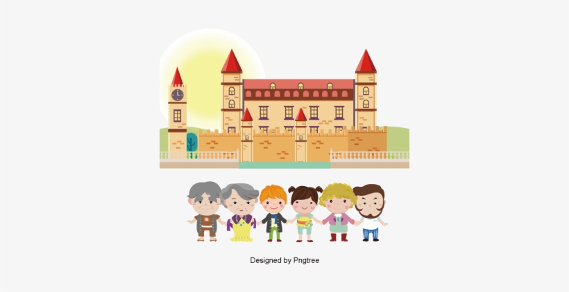 Simple Hand-painted Family Portrait Design, Simple, - Drawing, transparent png