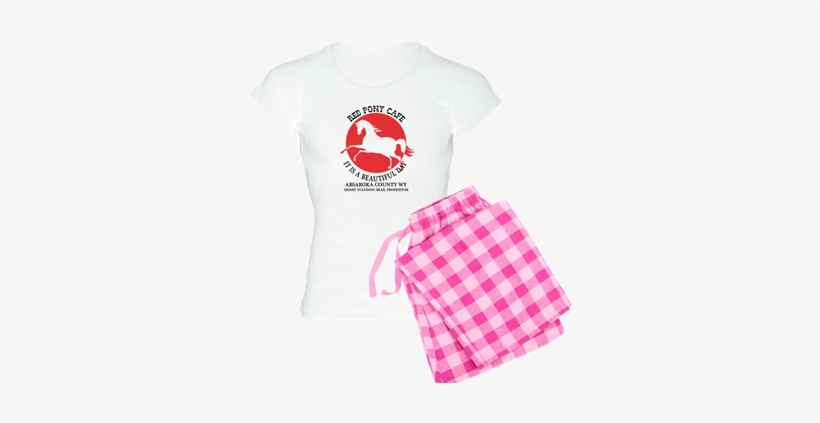 Women's Longmire Tv Show Red Pony Cafe White Pajamas - Red Pony Cafe Journal, transparent png