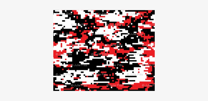 Digital Camo Red - Red Digital Camo, transparent png
