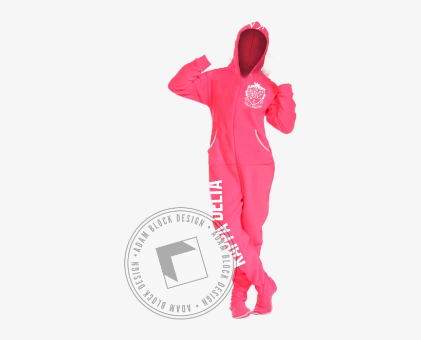Kappa Delta Footy Pajamas - Hoodie, transparent png
