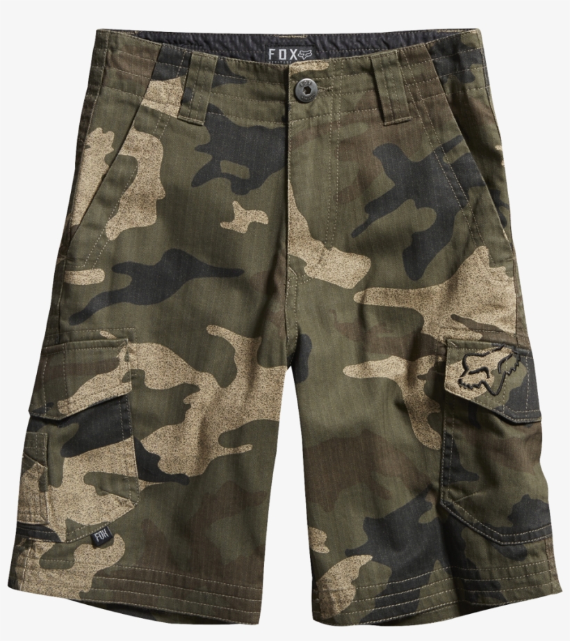 Banner Transparent Stock Fox Boys Slambozo Cargo Short - Fox Slambozo Camo Cargo Youth Short Zelená 24, transparent png