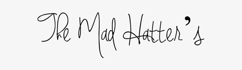 Mad Hatter Word Art, transparent png