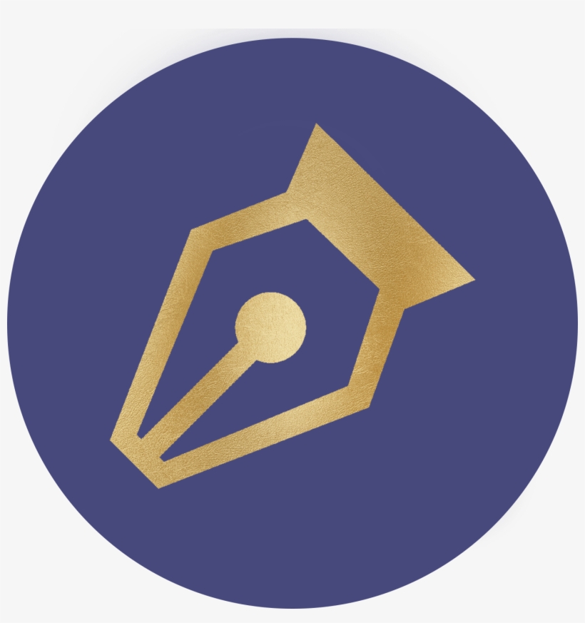 Download Transparent Pen Icon - Circle - PNGkit