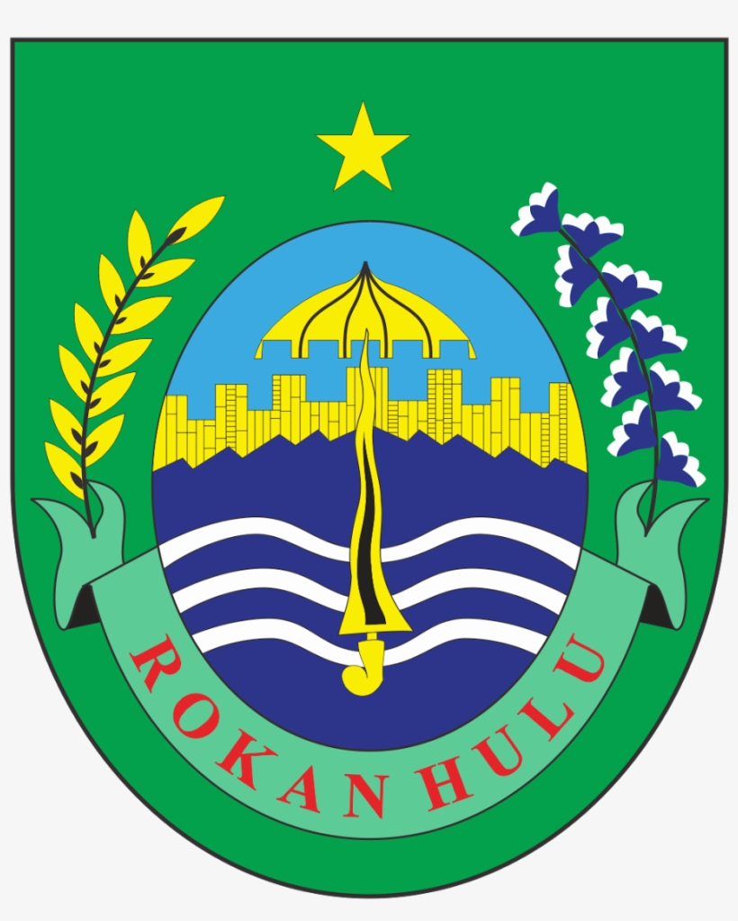 Kabupaten Rokan Hulu Logo Vector - Rokan Hulu Regency, transparent png