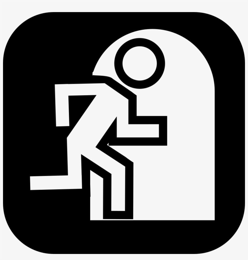 Emergency Exit Comments - Salida De Emergencia Icono, transparent png