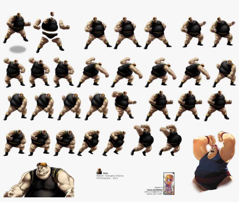 Click For Full Sized Image Blob - Blob Marvel Avengers Alliance, transparent png