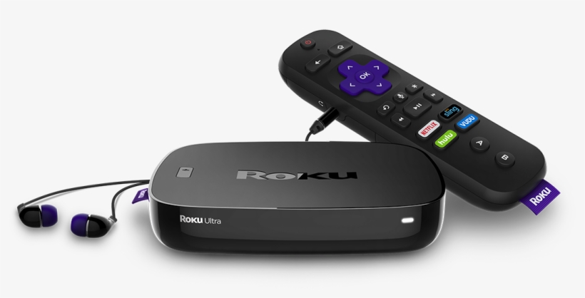 Roku Ultra 4k Get 1 Month Free Of Hulu With Live Tv - Roku Premiere+ Streaming Media Player, transparent png