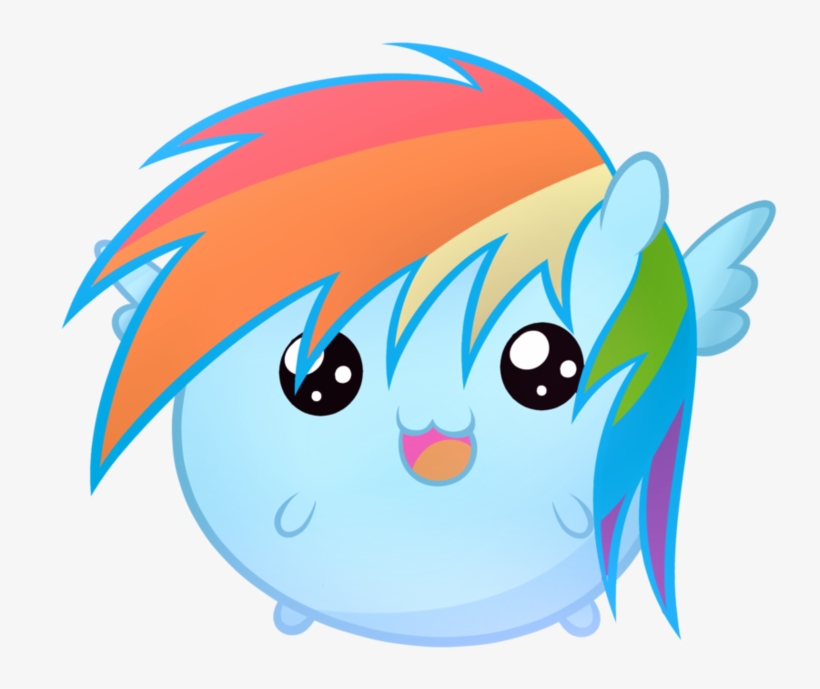 Heavymetalbronyyeah, Blob, Chubbie, Cute, Dashabetes, - Cartoon, transparent png