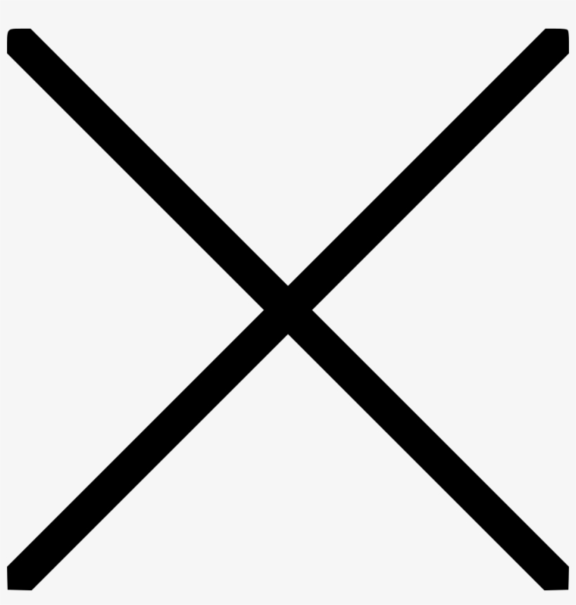 Block Cancel Cross Wrong Comments - X Svg, transparent png