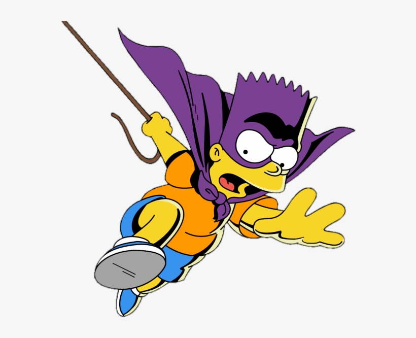 Bart Simpson Transparent - Bart Simpson Batman - 1024x768 PNG Download -  PNGkit