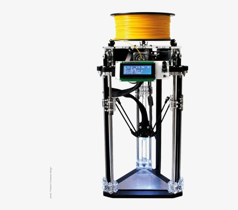Microdelta Original 3d Printer - 3d Printing, transparent png