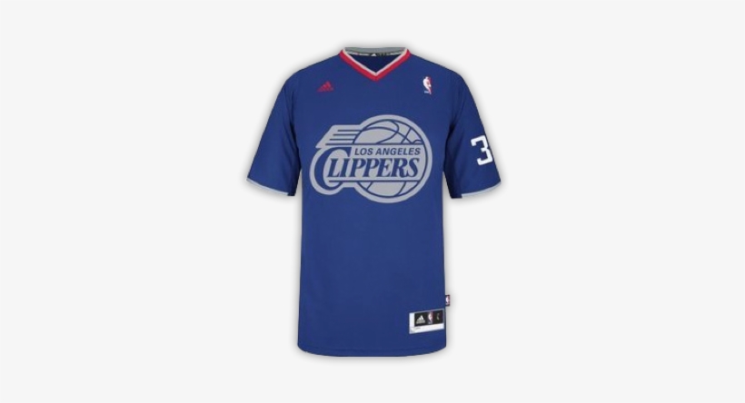 The Team Logo Was Made Of A Reflective Chrome To “help - Clippers Christmas Jersey 2013, transparent png