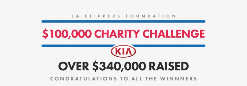 La Clippers Foundation Charity Challenge - Recommerce, transparent png