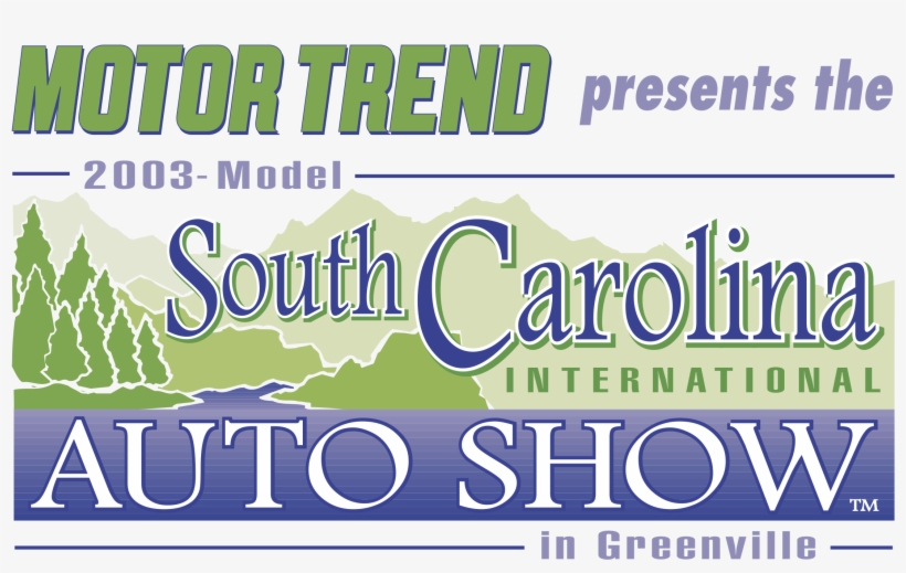 South Carolina International Auto Show Logo Png Transparent - Poly/cotton Twill Banner-screen Printed, transparent png