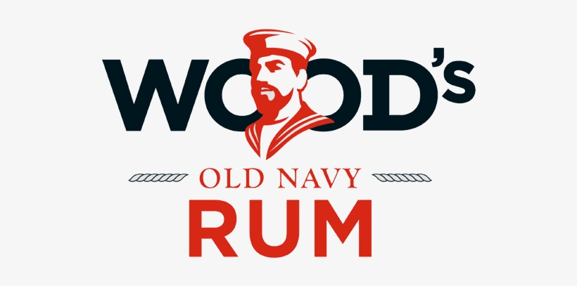 Wood's 100 Old Navy Rum - 57% Rum, transparent png