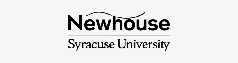 Black Vertical - Syracuse University Newhouse Logo, transparent png