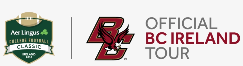 Boston College Ireland Game Ticket Travel Packages - Boston College Eagles Static Cling Decal, transparent png
