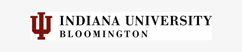 International Service Begins Here - Indiana University Logo Black And White, transparent png