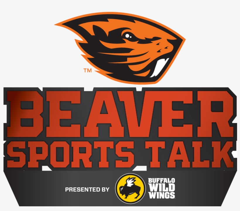 Beaver Sports Talk - Oregon State Beavers Mascot Logo Decal - 4.5" X 2.75", transparent png