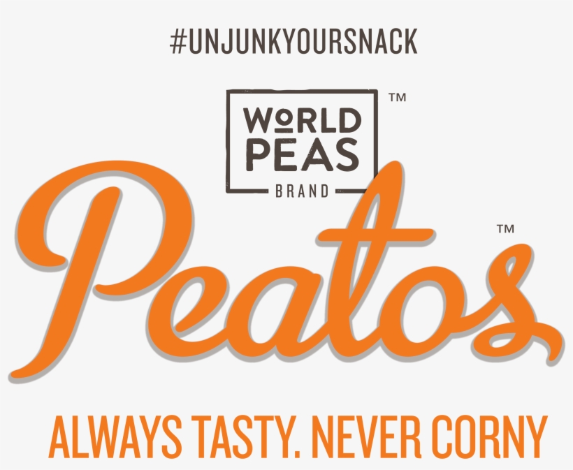 Logo - Peatos Snacks, transparent png