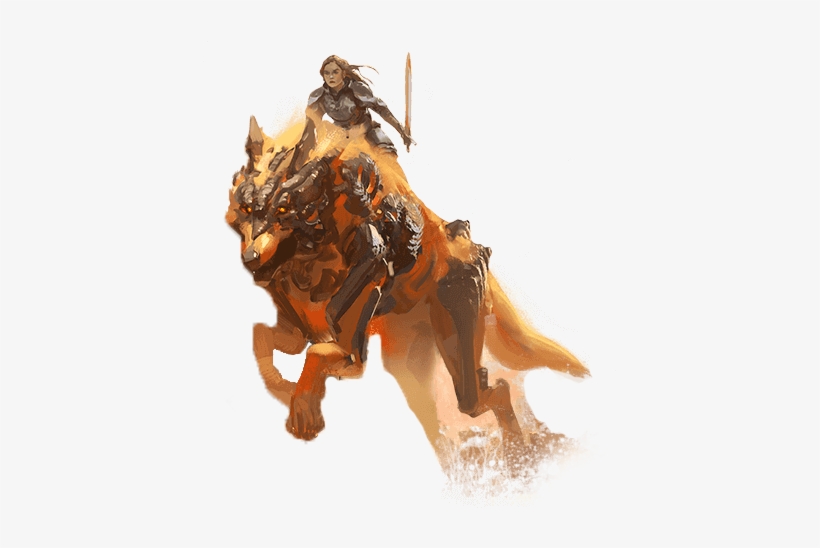 Of Guild Wars 2's Mounts, Ranked From The Least Useful - Guild Wars 2 Jackal, transparent png
