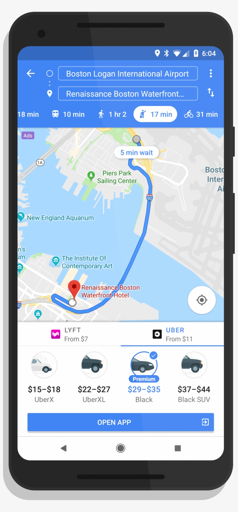 Ride Share Changes In Google Maps - Google Maps, transparent png