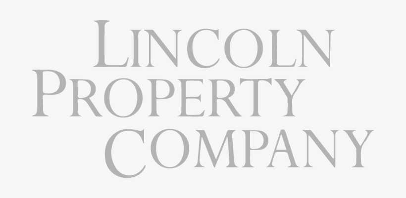 Tresholdweb Clientlogo Lincolnpropertycompany Gray-01 - Lincoln Property Company Logo, transparent png