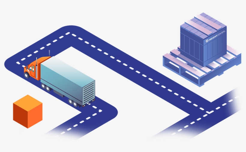 Freight Ground Shipping - Architecture, transparent png