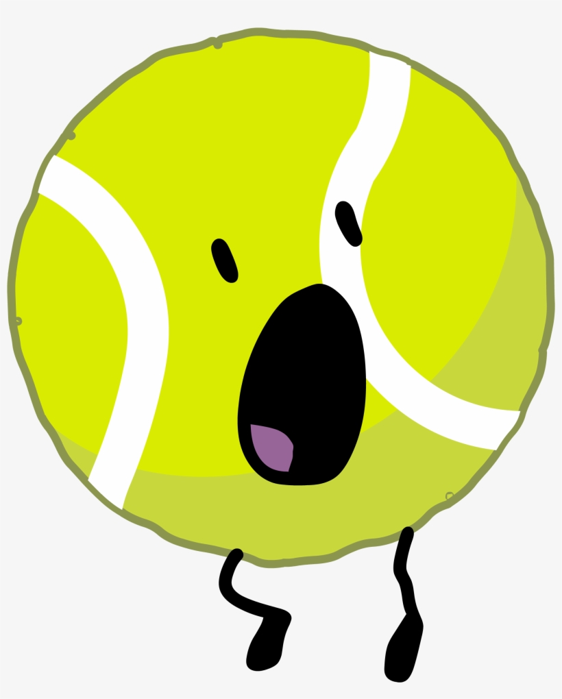 Ball Clip Rolling Object Png Freeuse Stock - Tennis Ball Bfb Golf Ball, transparent png