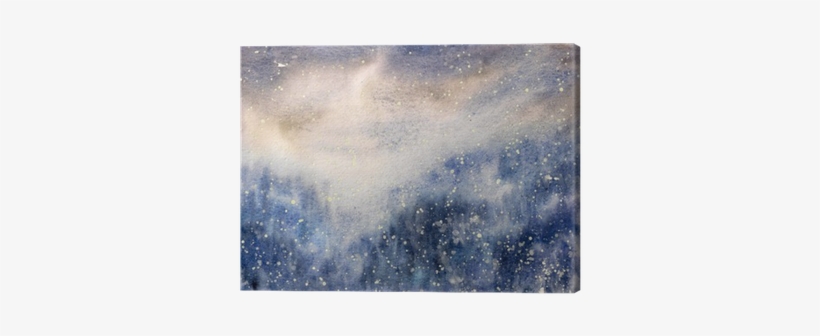 Abstract Texture Snowy Blizzard Winter Watercolor Painted - Watercolor Painting, transparent png