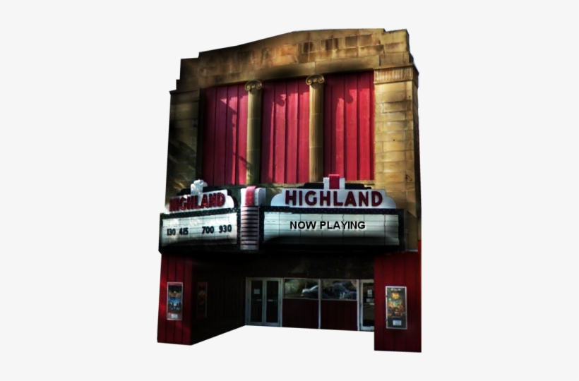 Highland Movie Theater 375x460 PNG Download PNGkit