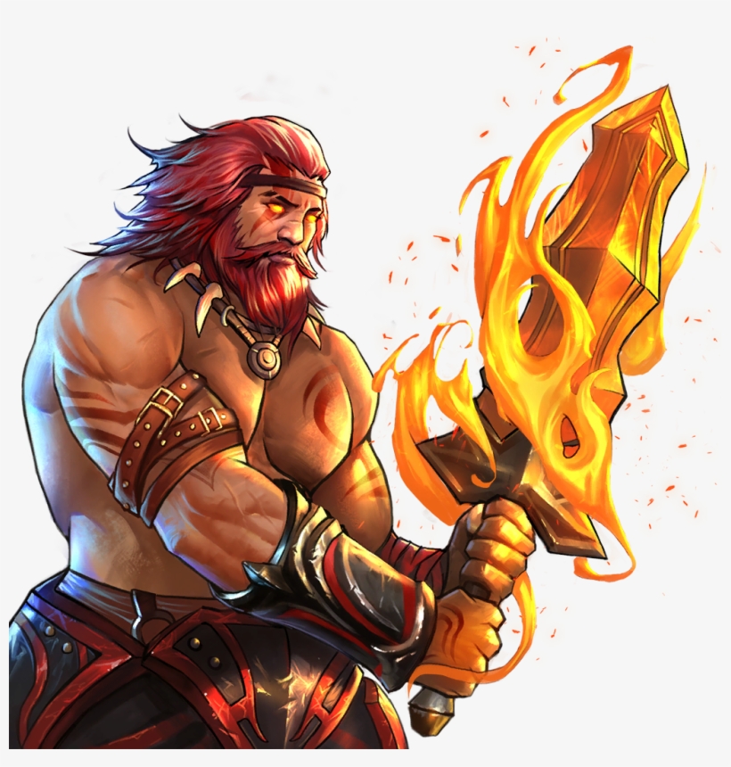 Troop Fire Giant - Gems Of War Fire Giant, transparent png