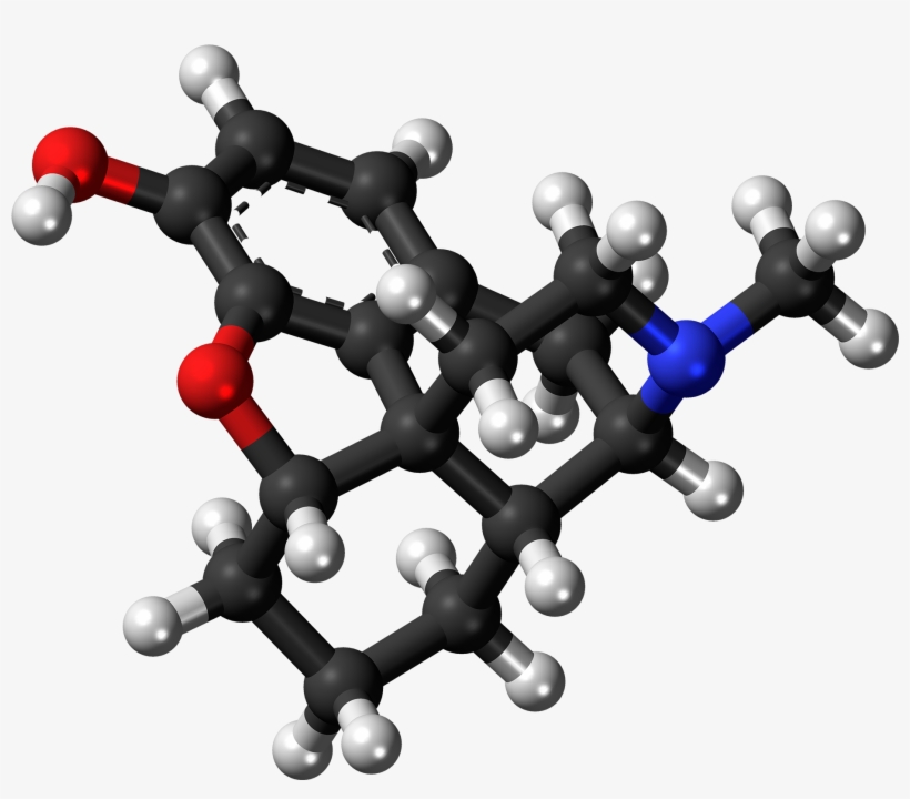 A Terrifying Drug - Desomorphine Molecule, transparent png