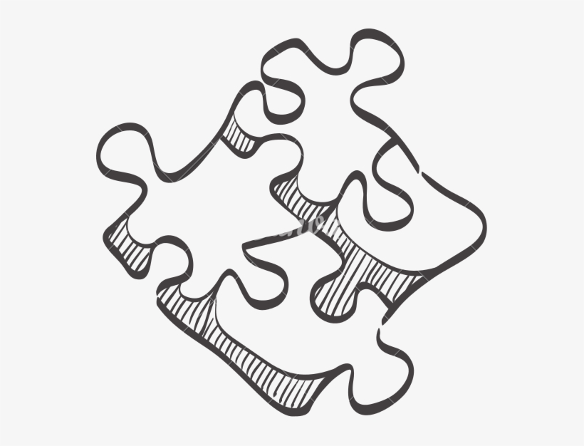 Clip Art Library Stock At Getdrawings Com Free For - Doodle Puzzle Piece Png Transparent, transparent png