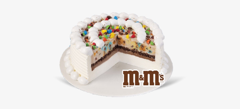 Cake-mm Big - Dairy Queen Blizzard M&m, transparent png