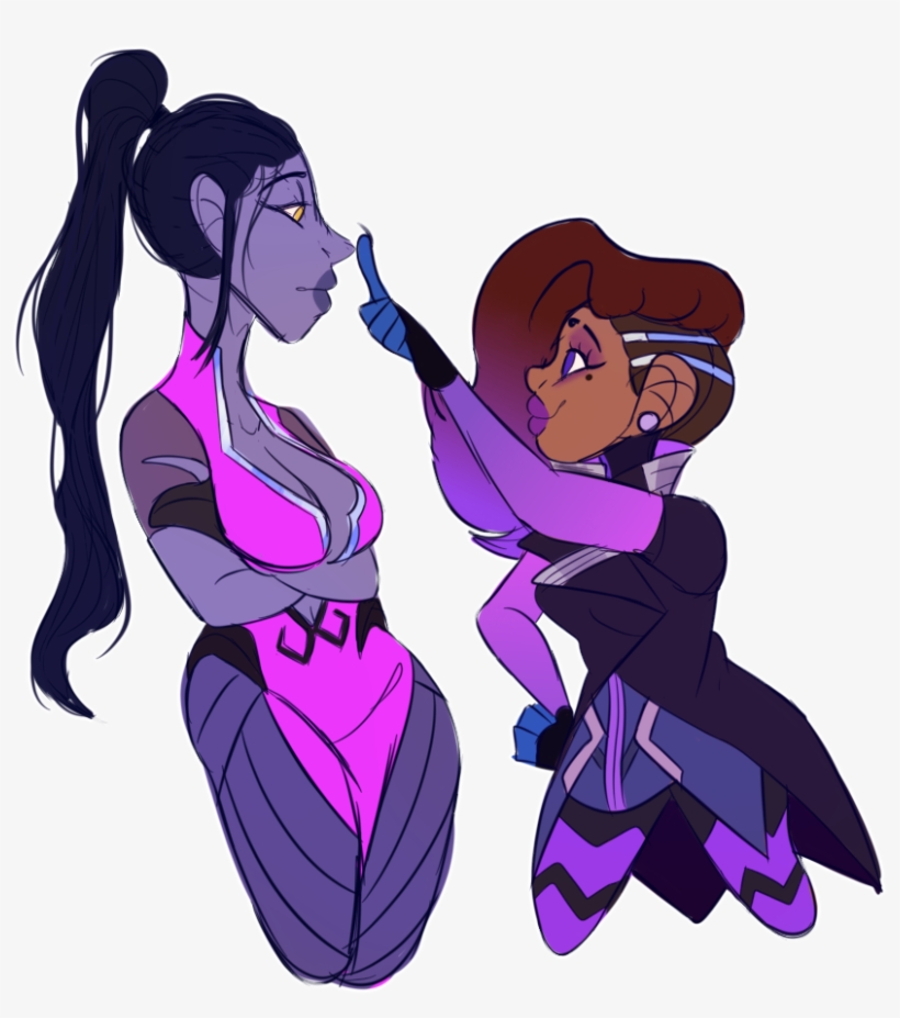 Silvestry I Love Sloppy Coloring Alksdj - Widowmaker, transparent png